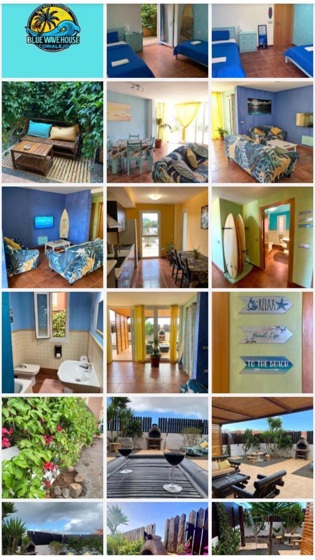 Blue Wave House Corralejo Daire La Oliva Dış mekan fotoğraf